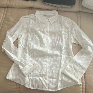 Anne Fontaine Ermine white button down- Like New
